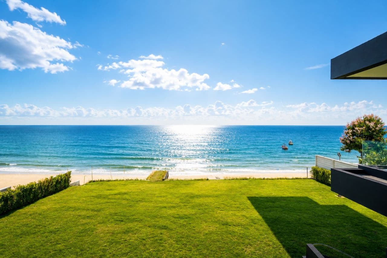 Sea view from the suite