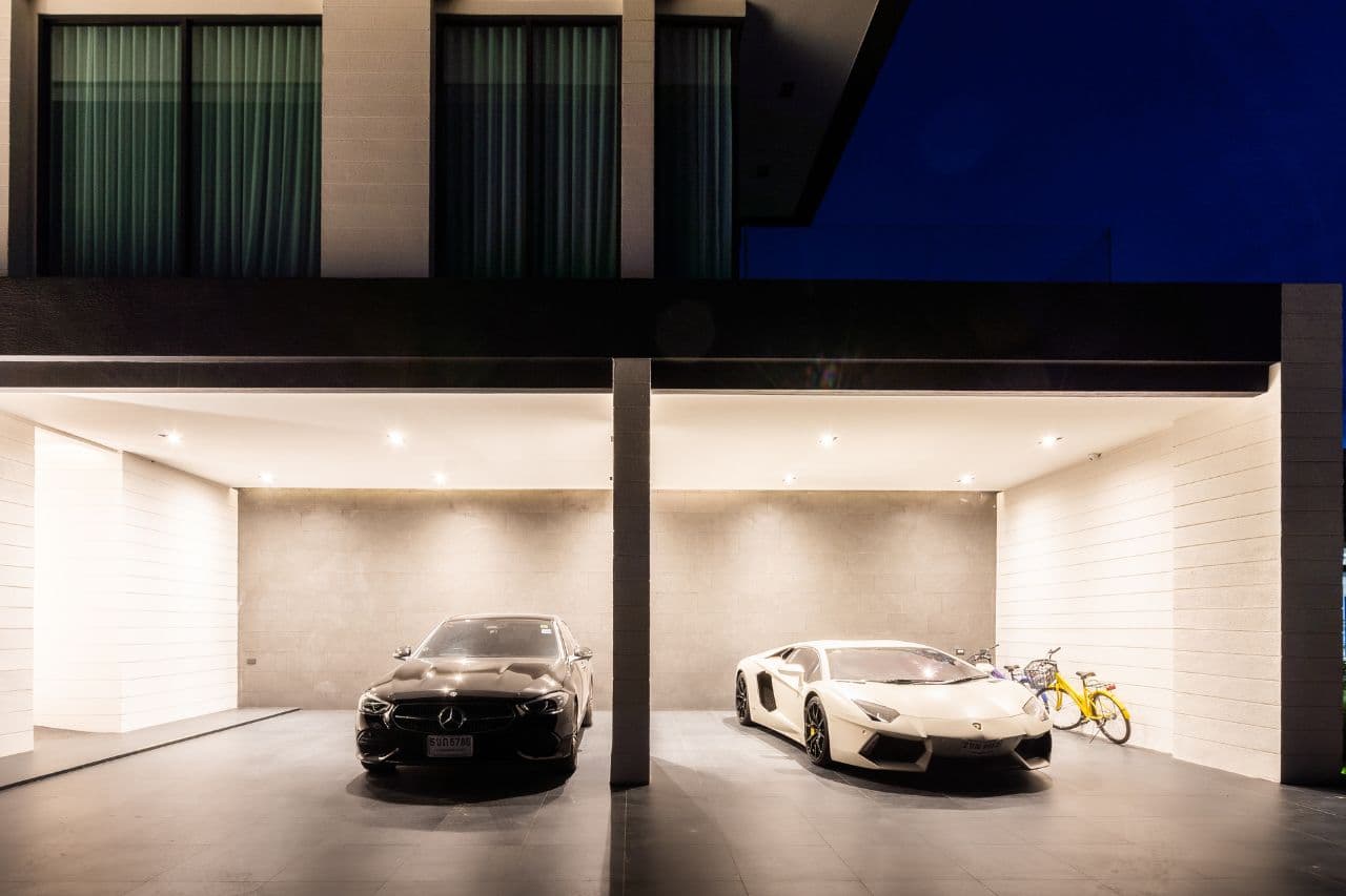 The garage