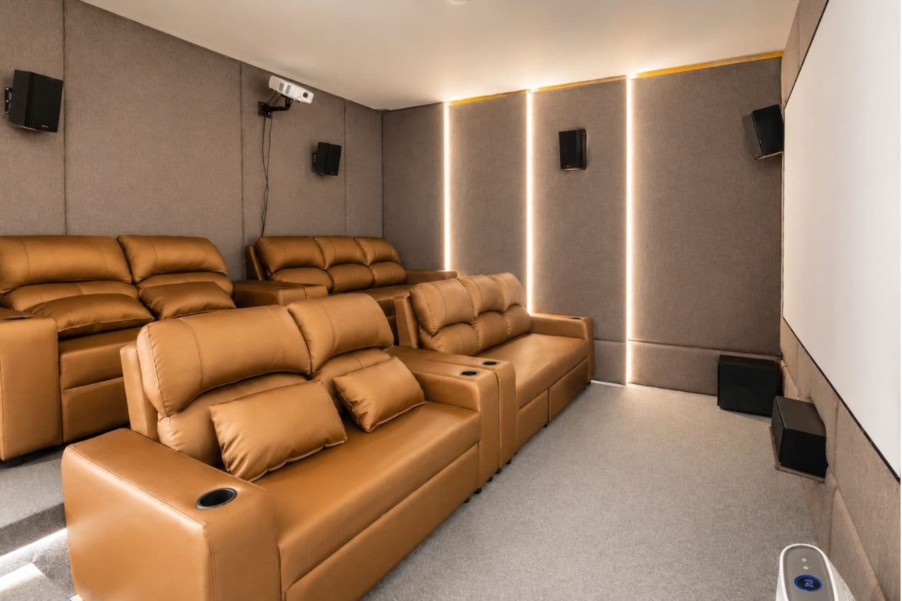 A cinema, after dark. — Astral Villa Hua Hin – Kui Buri