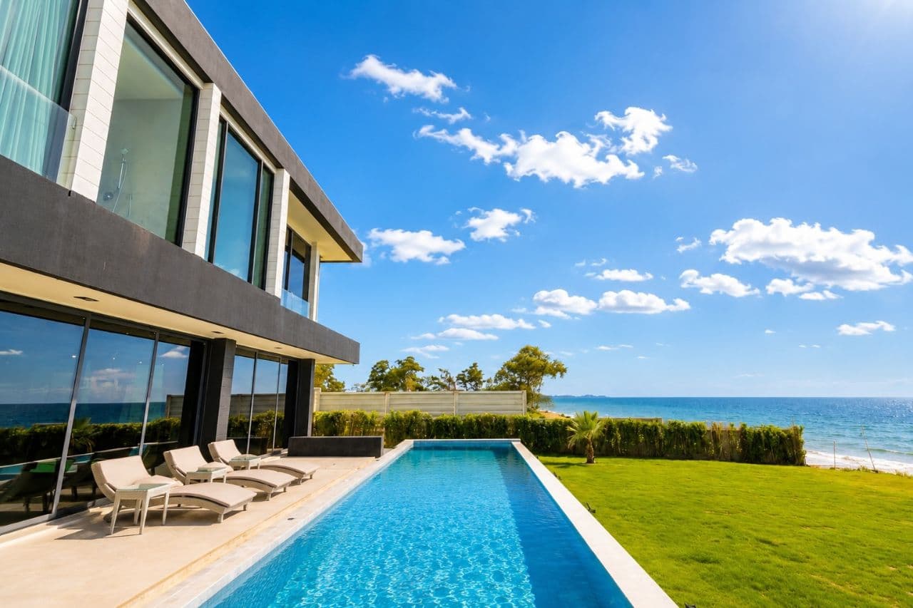 A pool at the water's edge. — Astral Villa Hua Hin – Kui Buri